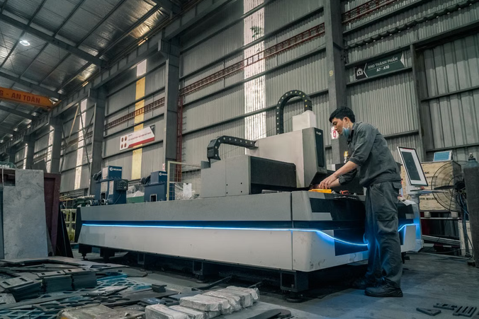 a machine operator